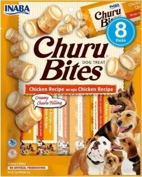 Pamlsek pro psa Inaba Churu Dog Bites Chicken Wraps Chicken Recipe 8 x 12 g