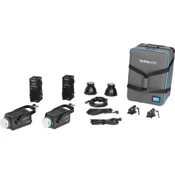 Studiové světlo Sada dvou LED světel Nanlite Forza 500B II s kufrem - doprava zdarma