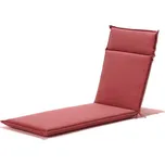 Sunfun Polstr na lehátko, 189 × 57 cm, červená 1920600001
