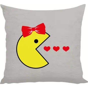 Polštář Polštář lněný 40x40 cm Pac - woman