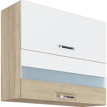 Kuchyňská skříňka Fadome Horní výklopní kuchyňská skříňka Premio 41G-80 Zvolte kování: Basic GTV, Zvolte korpus: Dub artisan