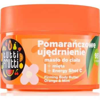Čistič uší Farmona Tutti Frutti Orange & Mint zpevňující tělové máslo 200 ml