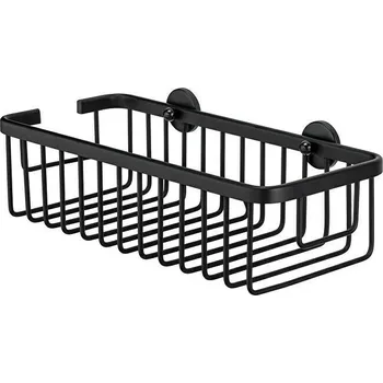 Drátěná police Camargue Košík do sprchy Sami, 30 cm, montáž: vrtání, lepení, eloxováno, mat 81003599