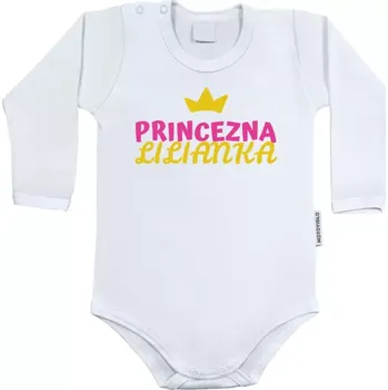 Dětské body s dlouhým rukávem Princezna se jménem