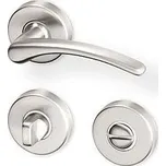 Portaferm Viola Dveřní kování, WC, nikl matný AGLAKC09