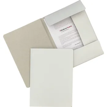 Odkládací mapa 3 klopá A4 253 uvedená cena za kus, orig. bal 100ks - bílá