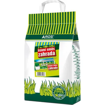 Travní směs Aros Travní semeno zahrada, 2 kg, 100–125 m² 3353