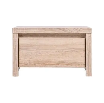 Noční stolek LOBATES noční stolek, dub sonoma, 5 let záruka + PROVĚŘENO zákazníky + vyzvednutí ZDARMA