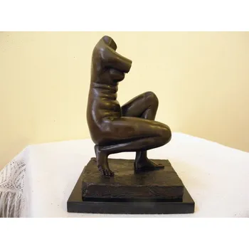 BRONZOVÁ SOCHA TORZO NAHÉ ŽENY