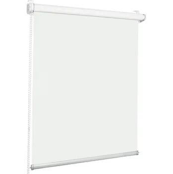 Roleta Roleta MIDI BLACKOUT - Bílá Rozměr rolety (Š x V): 35 x 150 cm na okno (standard), Barva mechanismu: Hnědá