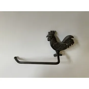 KOHOUT - KOVOVÝ NÁSTĚNNÝ DRŽÁK NA TOALETNÍ PAPÍR
