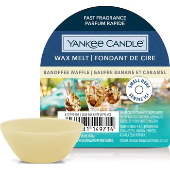 Yankee Candle Vonný vosk 22 g, Banoffee Waffle