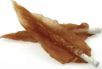 Pamlsek pro psa Salač Kuřecí plátky s kalciovou buvolí tyčkou 250 g