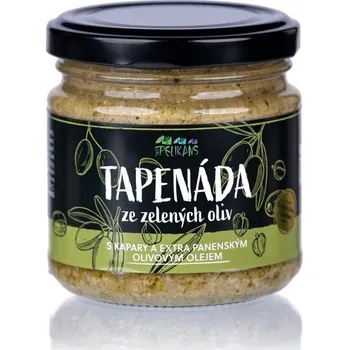 Pesto PELIKANS Tapenáda ze zelených oliv 170g