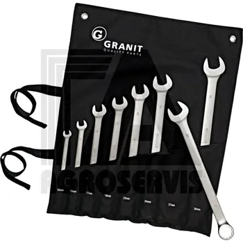 Klíč Sada kombinovaných klíčů XL, 10-30 mm, 8 ks