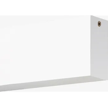 Lucis Minimalistické lineární svítidlo Izar III pro stropní či nástěnnou montáž Barva: Bílá, Délka: 900 mm, Teplota chromatičnosti / Stmívání: 3000 Kelvinů / Stmívatelné DALI I3.L1.900.92M DALI2 Minimalistické lineární svítidlo Izar III pro stropní či nás