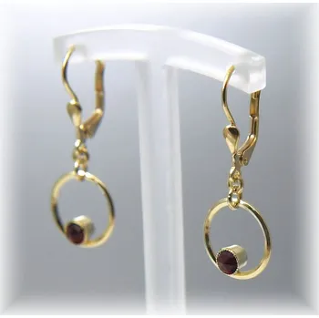 Náušnice bílé zlato