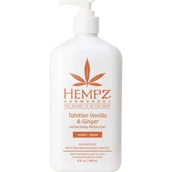 Tělový krém Hydratační tělový krém - tahitská vanilka a zázvor 500 ml