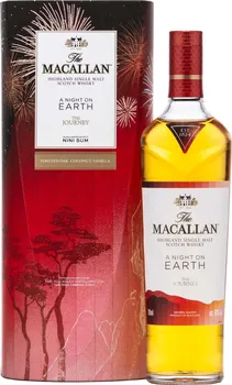 Whisky Macallan A Night on Earth 43 % 0,7 l dárkové balení