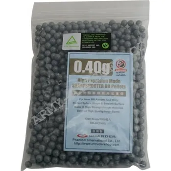 Airsoftová kulička Airsoftové kuličky 0,40g 1000ks - Guarder Airsoft