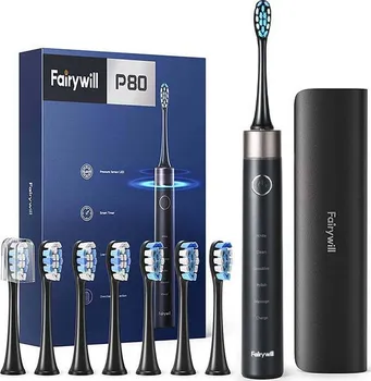 Elektrický zubní kartáček Fairywill FW-P80 černý