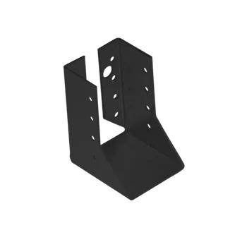 Tesařské kování Trámová botka uzavřená C 45 x 97 x 75 x 2,0 černá (45792)