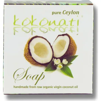 Mýdlo Ceylon Kokonati | Bio Mýdlo z panenského kokosového oleje - 85 g ruční lokální výroba, kvalitní suroviny v bio kvalitě - 85 g
