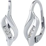 Stříbrné náušnice AVRIL se Swarovski® Zirconia SILVEGOB31738S