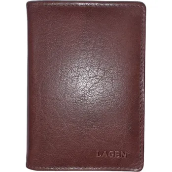 Obal na doklad Lagen peněženka-dokladovka hnědá V-61 Brown