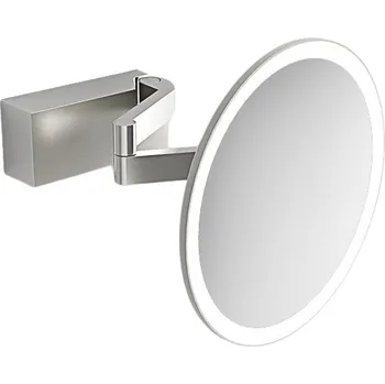 Decor Walther, Zvětšovací kosmetické zrcátko 5x Vision nástěnné matná ocel - Formadore