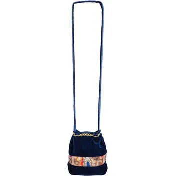 Karnevalový kostým Sametová kabelka - Tmavě modrá