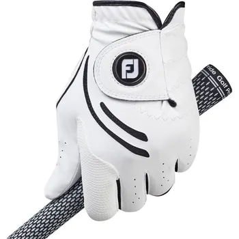 Golf FootJoy FootJoy GTXtreme dámská rukavice s markovátkem pro levačky WHITE/BLACK, Velikost L