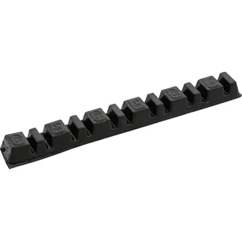 Sada na opravu pneumatiky Samolepící závaží MOTO 45g - ČERNÝ lak