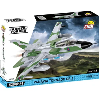 Stavebnice COBI Britský stíhací bombardér Panavia Tornado GR.1 COBI 5852 - Armed Forces 1:48