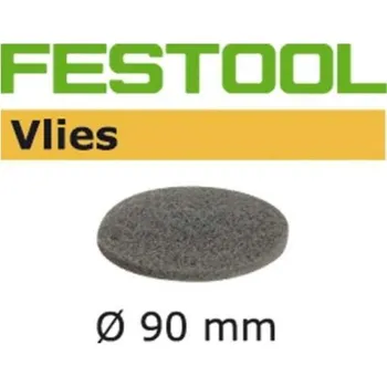 Brusný kotouč brusný výsek rouno, FESTOOL, VLIES, 90mm/0, A100, (1ks)