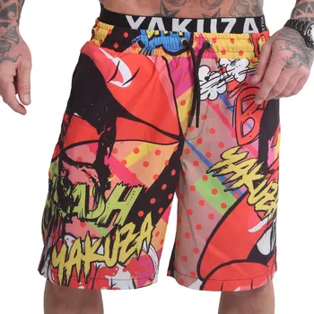 Pánské kraťasy SLEVA - Pánské šortky Revival Board Shorts MULTI - VELIKOST XL !