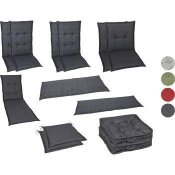 Podsedák GO-DE Textil Sada zahradních podsedáků Raute