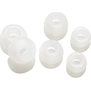 Sluchátka Příslušenství Vivanco silikonové pady pro mikrosluchátka, 6ks - bílé