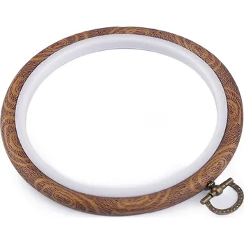 Galanterie Vyšívací kruh / rámeček k zavěšení Ø12 cm