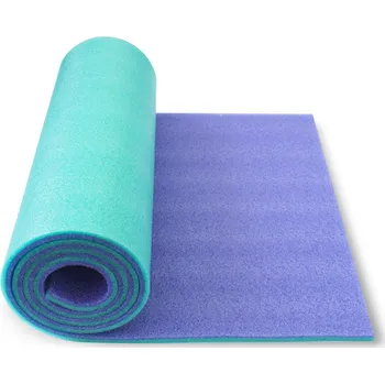 podložka na cvičení Podložka dvouvrstvá 10 mm Soft Foam YATE modro-zelená