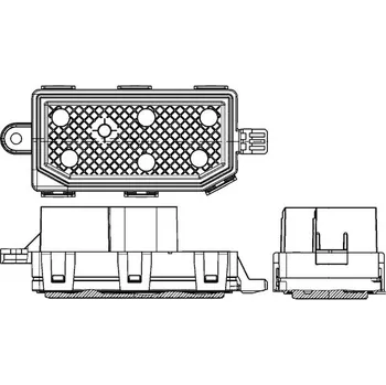 Regulace, vnitřní ventilace MAHLE ABR 77 000P