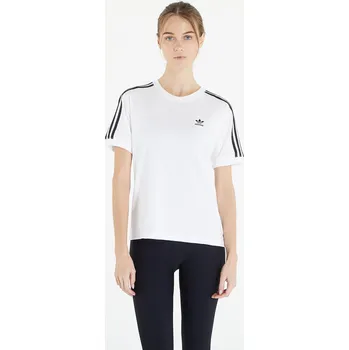 Dámské tričko Tričko adidas 3 Stripe Tee White M