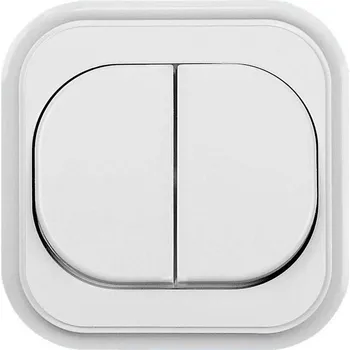 Věšák Vypínač dvojitý ECO 22606