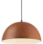 Ideal Lux FOLK SP1 D40 závěsné svítidlo 1x E27 60W bez zdroje 40cm IP20, zrezivělé