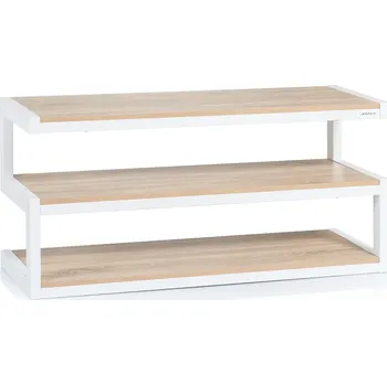 Televizní stolek NorStone Esse AV Bílá / Dub