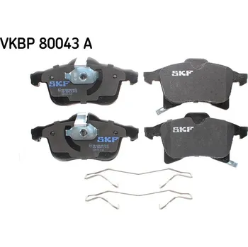 Brzdová destička Sada brzdových destiček, kotoučová brzda SKF VKBP 80043 A