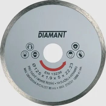 Brusný kotouč Den Braven - diamant. kotouč PLNÝ STANDARD 230 mm