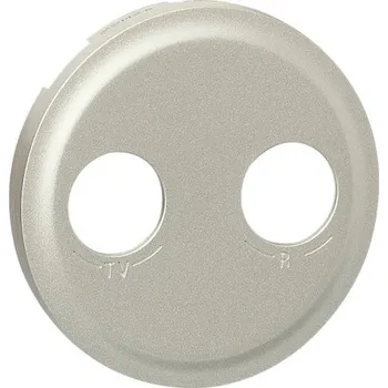 vypínač Legrand Celiane kryt televizní zásuvky TV-RD titan 68583