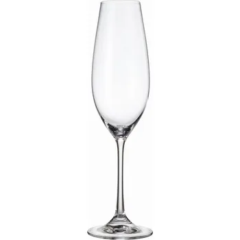 Sklenice Skleničky šampaňské 260ml sada 6 KS 022 Bohemia Columba s