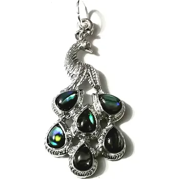 Přívěsek Přívěsek páv dlouhý z perleti Paua